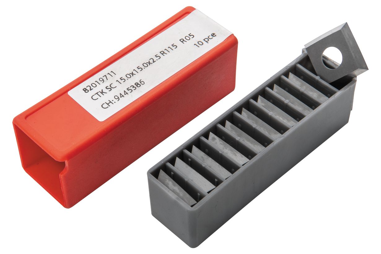 CERATIZIT Комплект ножей HM 15,0x15,0x2,5мм R115 KCR08 для вала helical (10 шт.)